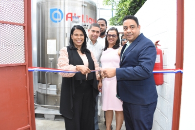 Autoridades Del Hospital Docente Semma Santo Domingo Inauguraron Sistema de Distribución De Oxígeno